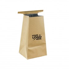 Kraft Tea Pouch with Tin Tie